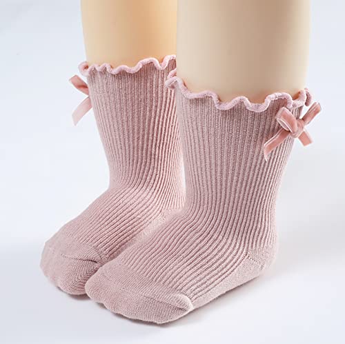 Baby Girl Knee High Long Socks Baby Socks Toddlers Boys Girls Socks Soft Bottom Toddler Shoes Socks Princess Shoes2