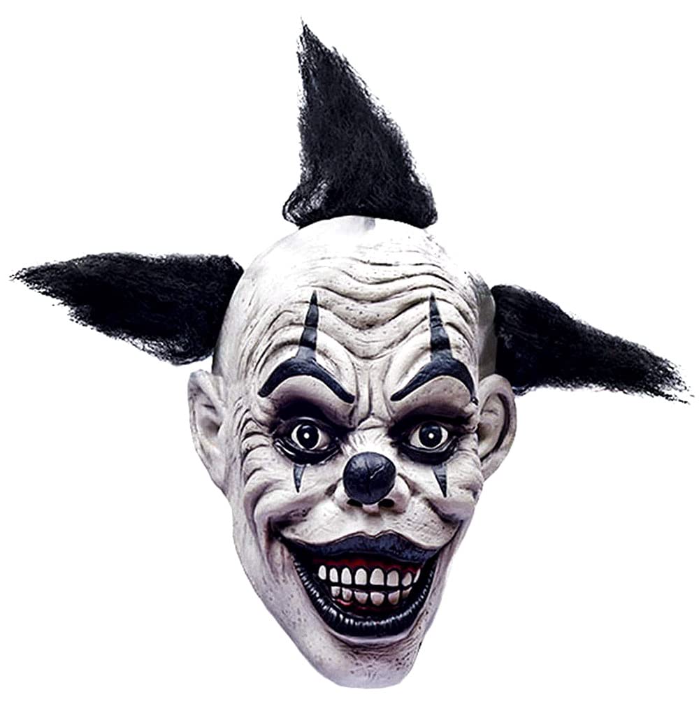 TAUXBLO Scary Demon Clown Mask Evil Clown Mask Creepy Halloween Adult Latex Costume Cosplay Props