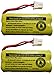 JustGreatDealz Battery BT183342 / BT283342 for Vtech ATT Cordless Telephones CS6114 CS6419 CS6719 EL52300 CL80111 (2-Pack)