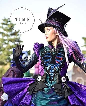 Amazon Co Jp コスプレ衣装 女性ダンサーさん ディズニー ハロウィーン18 スプーキーboo パレード ザ ヴィランズ ワールド風 ホビー