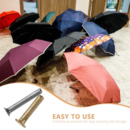 Cabilock 16Stücke Teiliges Regenschirm Reparaturset Langlebige Nieten für Verschiedene Regenschirmtypen Kleiner und Großer Schirmstütznieten