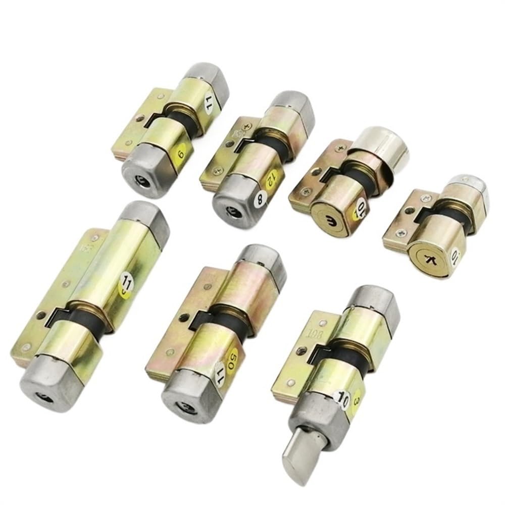 YUCHUANGYE Lock Cylinders 1 Pcs Security Door Lock Core Security Vintage Entrance Exterior Door Lock Cylinder Pull Handle Lock Body Universal Barrel Lock(85(37.5-47.5))