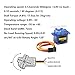 ACEIRMC SG90 Servo Motor Micro Servo 9G Servo Motor for RC Robot Arm Helicopter Airplane Remote Control (5pcs)