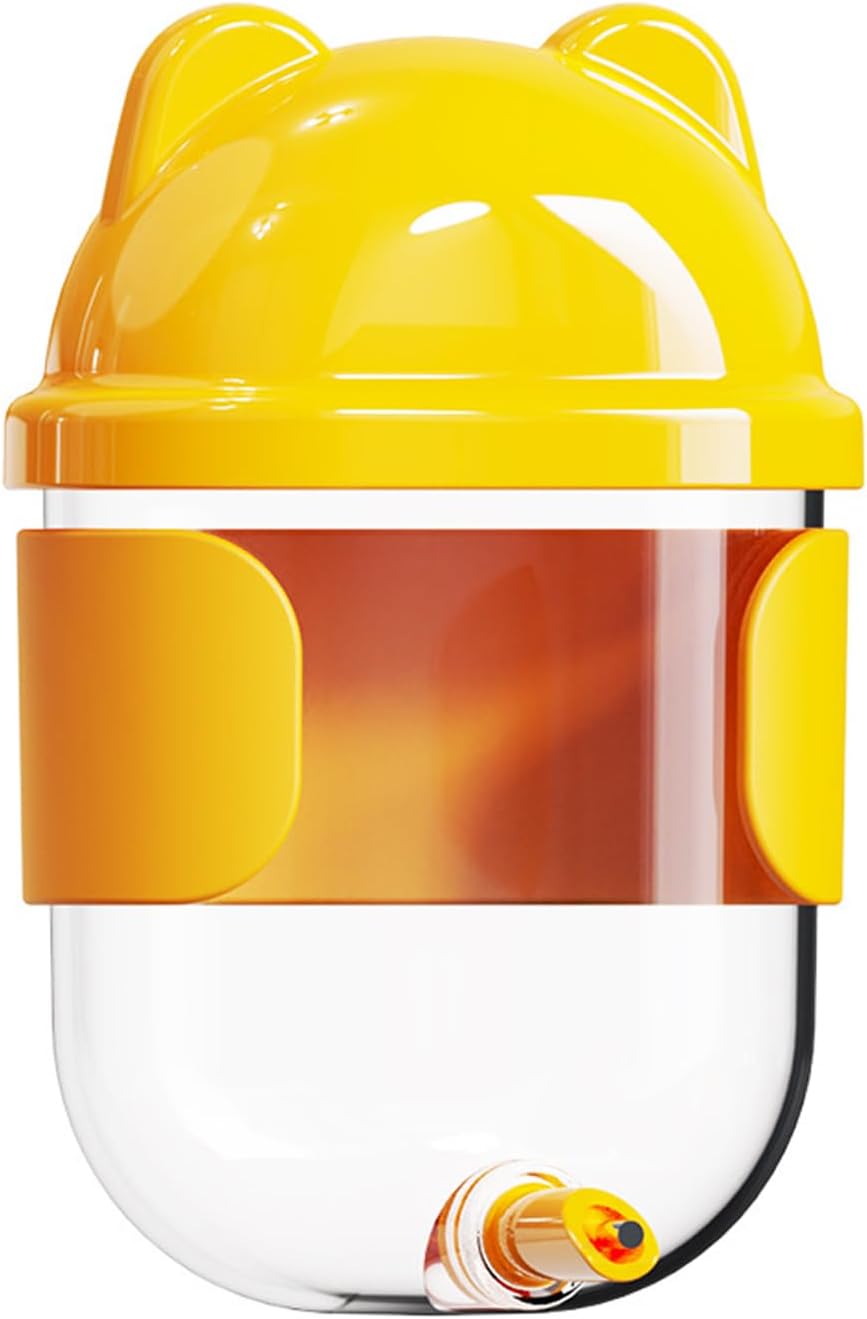 Bird Water Dispenser Gravities Activated Pin Systems Bottle for Constant Hydrations Small Cage Watering Dispenser
