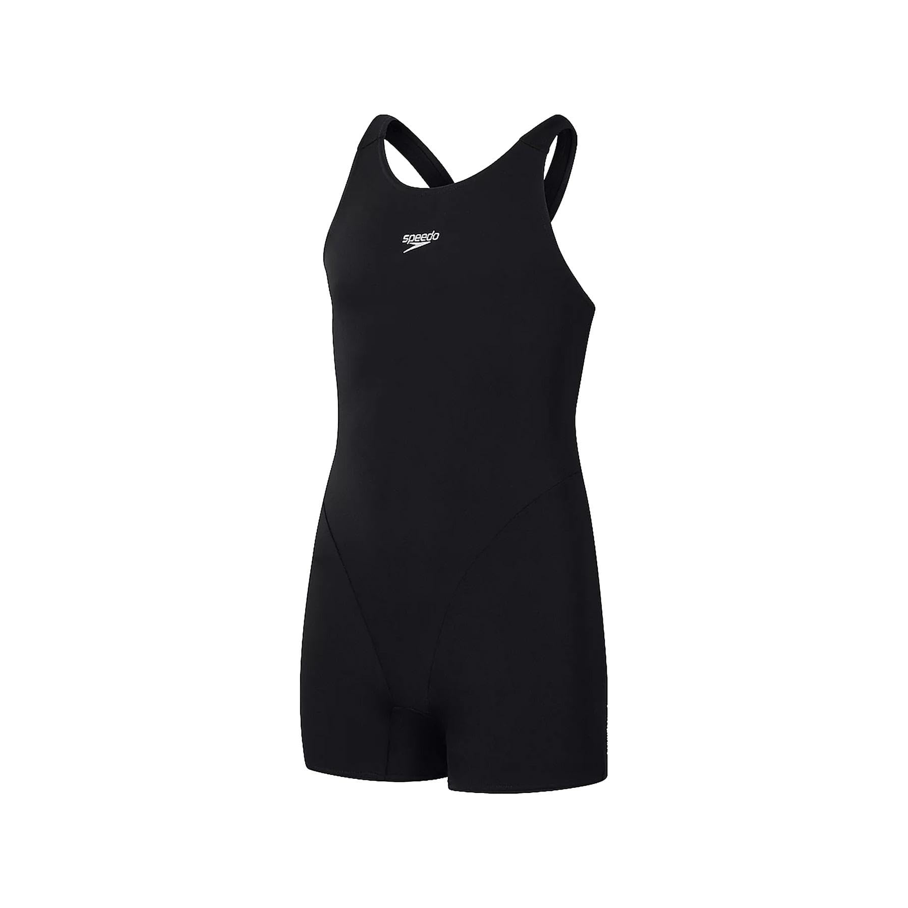 Speedo Damen Eco Endurance+ Legsuit Badeanzug | Chlorbeständig | Recyclingmaterial | Schwimm-Fitness | Training | Urlaub Black 30