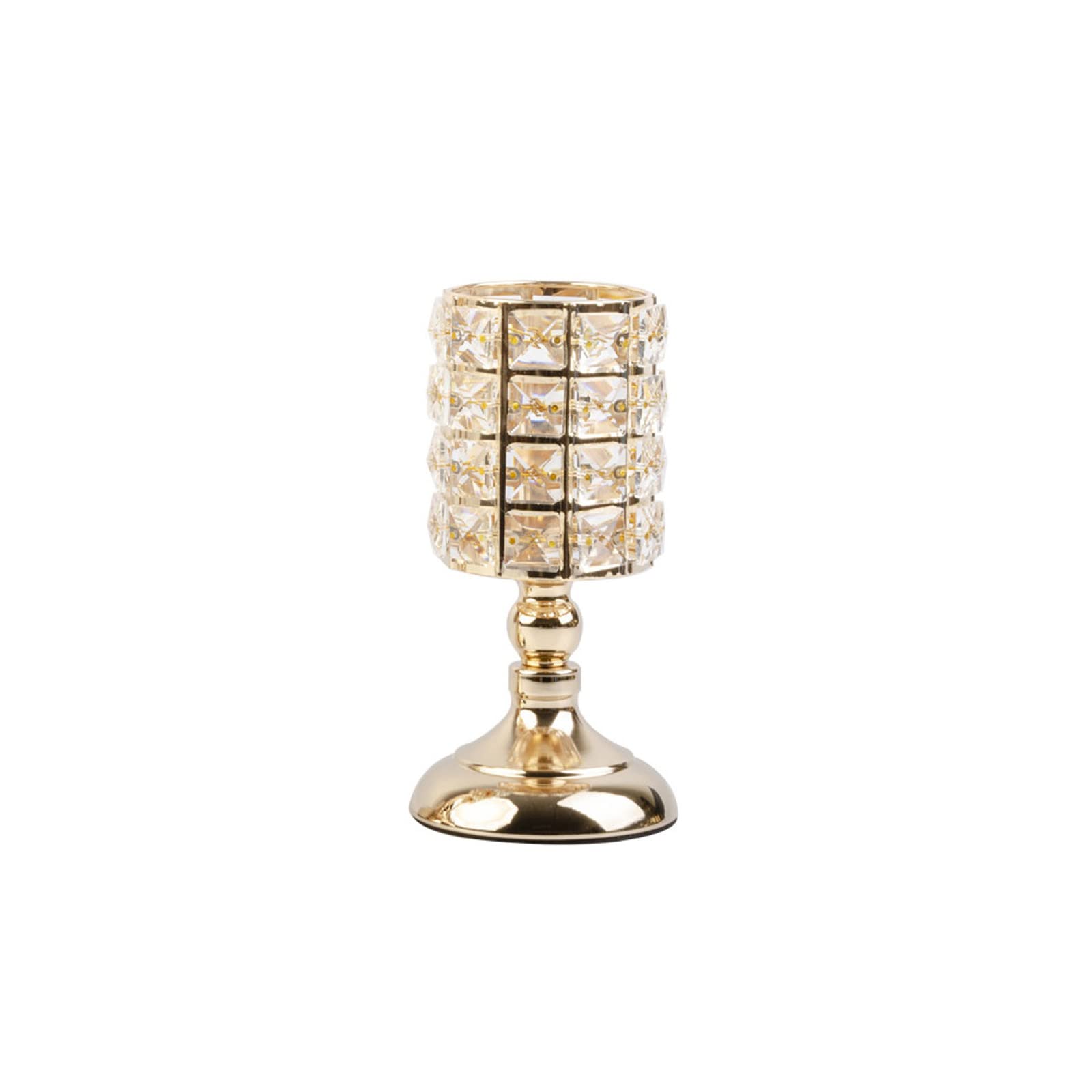 Buxuaaaa Crystal Candelabra Centerpieces Holder for Wedding Home Holiday Dinner Party Table Decoration Valentine Christmas Candelabra Holders for Table Centerpiece