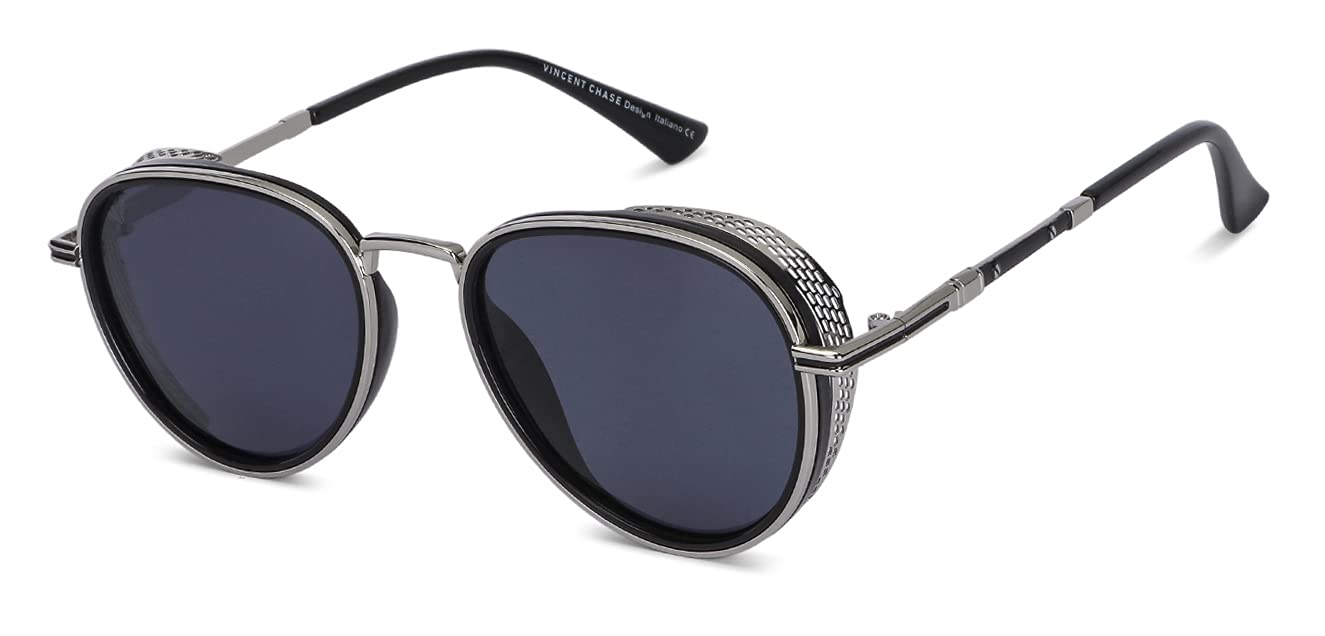 by lenskart aviator | full rim pilot branded latest and stylish sunglasses | polarization and 100% uv protected | men & women |