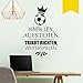 Produktbild WANDKINGS Wandtattoo - Fußball - Hinfallen, aufstehen, Trikot richten, weiterspielen - 34 x 50 cm - Gelb - Wähle aus 5 Größen & 35 Farben