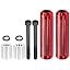 6.5 Inch-Red aluminum