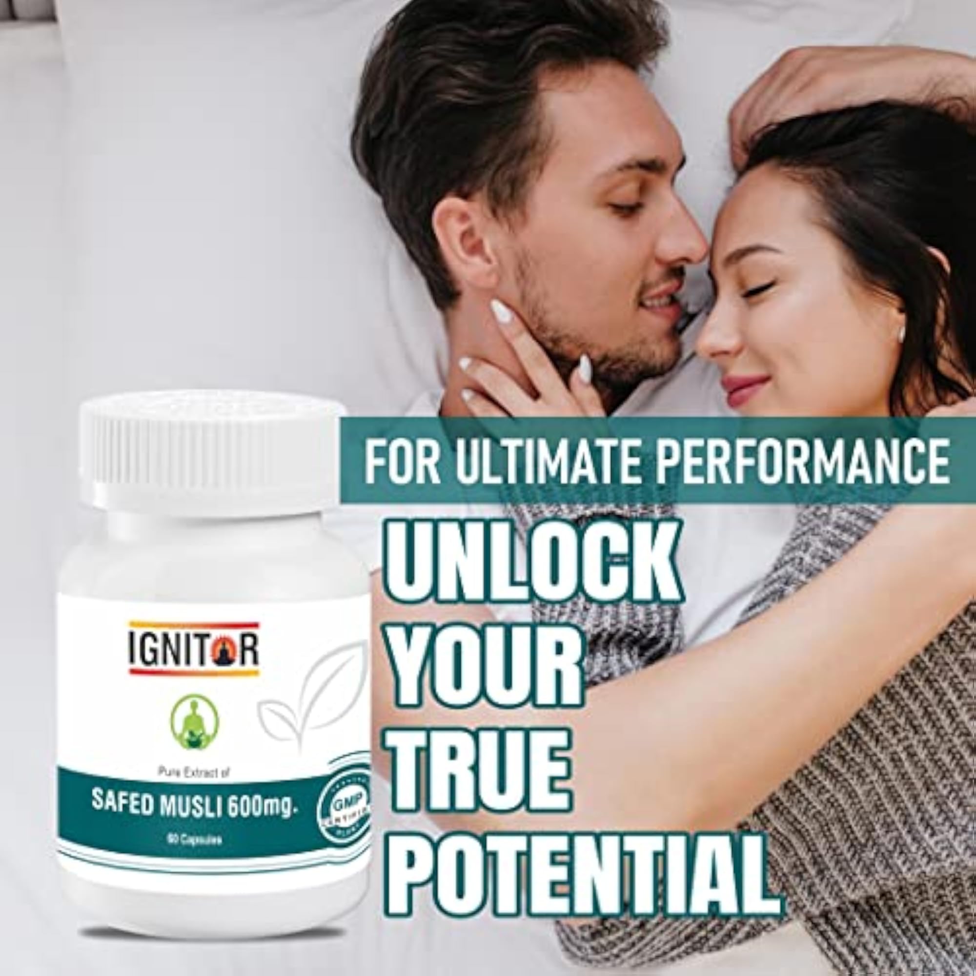 IGNITOR Safed Musli Capsules 60 Capsules