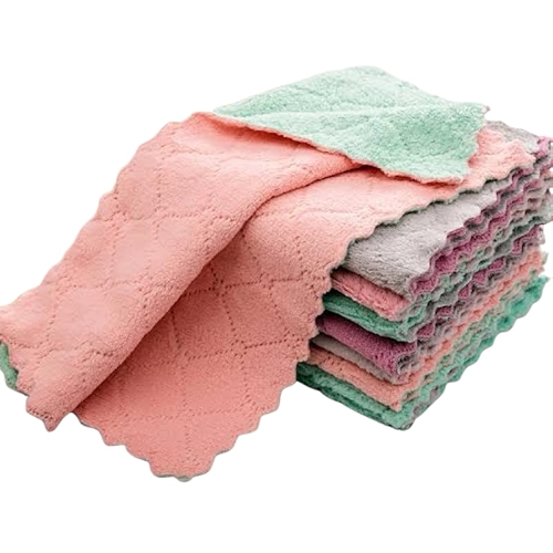 Kit 10 Pano Mágico Microfibra Reutilizável: Super Absorção para Limpeza. Cozinha, Carro, C...