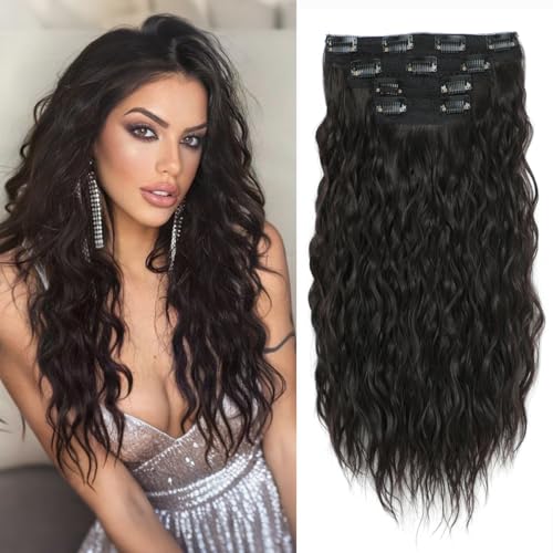 Extensions cheveux bouclés à clipser pour un volume glamour et naturel en soirée