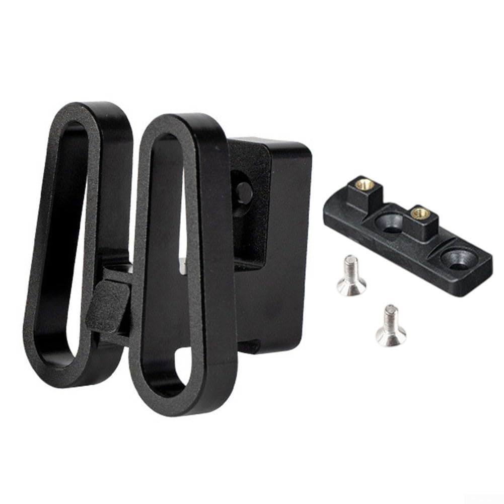 Support de sac de vélo pliable pour Brompton pour DAHON pour Brompton pour porte-bagages avant Brompton Accessoires de vélo Support adaptateur avant (noir)