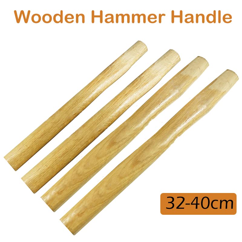 Manches De Marteau En Bois Octogonaux – Lot De 2 – Longueur 32 Cm – Pour Marteaux à Griffes Et Maillets – Vernis Protecteur - 9