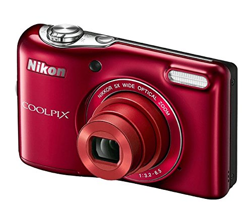 Nikon Coolpix L32 Digital Camera With 5X Wide-Angle Nikkor Zoom Lens #TOP13
