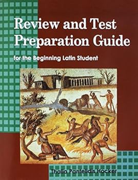 Paperback Review and Test Preparation Guide for the Beginning Latin Student (Student Book) Book