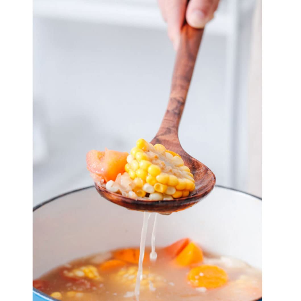 Holz Kochlöffel Spatel 4 Stück Sets Küche Kochen Utensilien & Gadgets