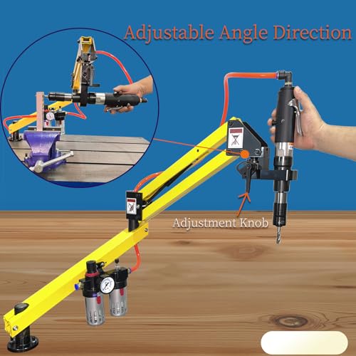 Image of Pneumatic Tapping Machine tap Flexible Arm Threading Tools | Cantilever Drilling flex Universal hand sae tapping arm m3-m12 m4 m5 m6 m8 m10 ANSI 1 /8 5 /32 3 /16 1 /4 5 /16 7 /16 1 /2 3 /8