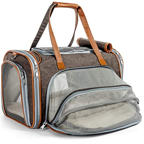 Mr. Peanut's Gold Series Big Apple XL Expandable Pet Carrier