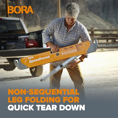 BORA Speedhorse Metal Top Saw Horses