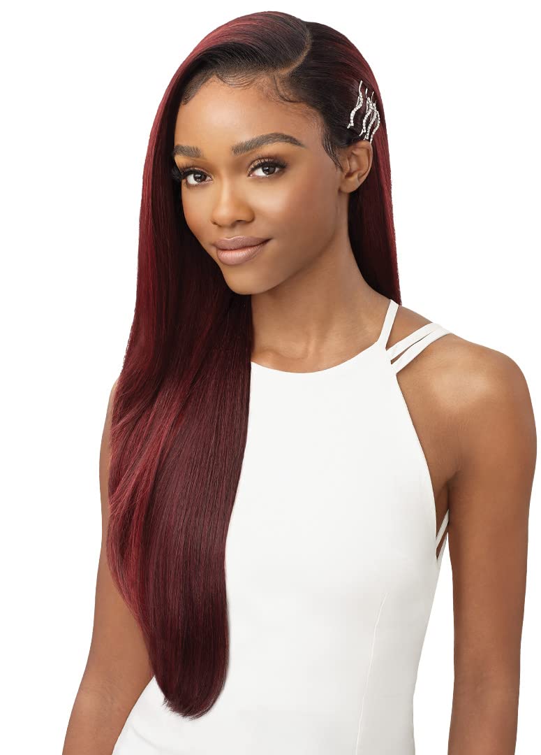 Outre Perfect Hairline 13x6 HD Lace Front Wig TATIENNE (DR COPPER ORANGE)