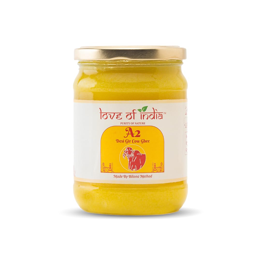 A2 gir cow ghee (500ml) made by Bilona Prosess | Love of india