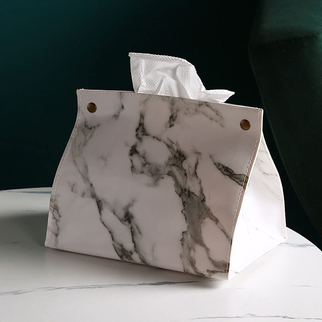 Wielofunkcyjny uchwyt na chusteczki skórzane pudełko na chusteczki kreatywny design pudełko na chusteczki pudełko na serwetki dom salon biurko pudełko na chusteczki schowek torba do przechowywania