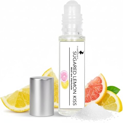 عطر رول أون بنكهة قبلة الليمون المحلّى، 8 مل، شفاف