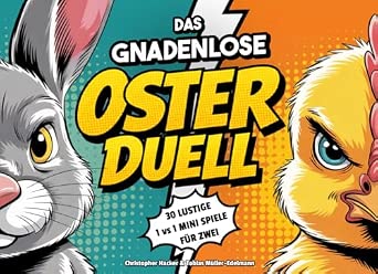 Das gnadenlose Oster-Duell: 30 lustige 1 vs 1 Mini Spiele für Zwei I das perfekte Ostergeschenk für Paare, Geschwister oder beste Freunde - View 2
