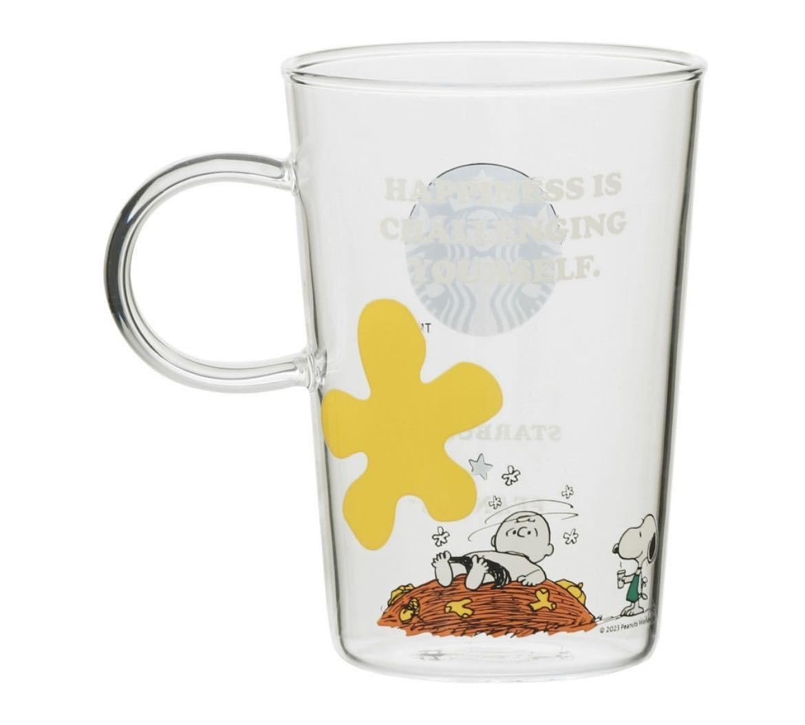 Starbucks - 新品未開封 グラスマグ PEANUTS Charlie Brown 355ml Amazon.co.jp: ピーナッツ チャーリー ブラウン スタバ コラボ