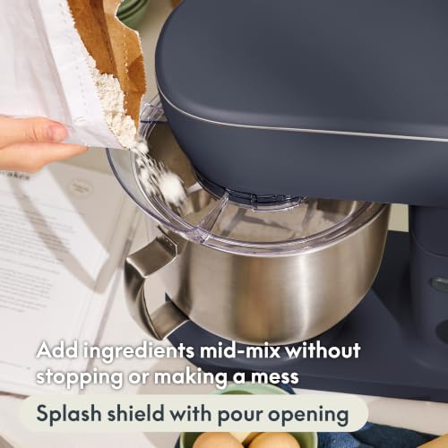 Image of bella STIR 5.3Qt Tilt-Head Stand Mixer, 12-Speed Countertop Mixer, Oatmilk