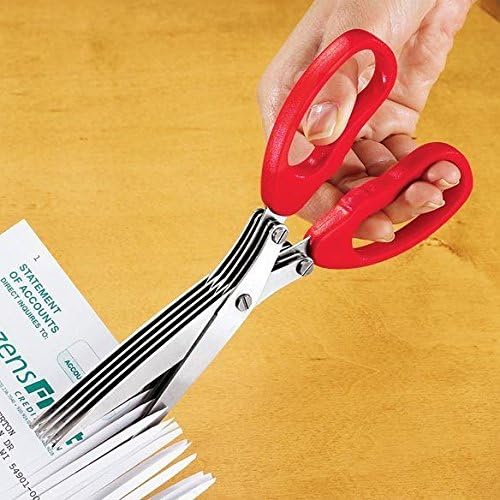 Shredding Scissor Five Cutting Heads Hand Held Portable