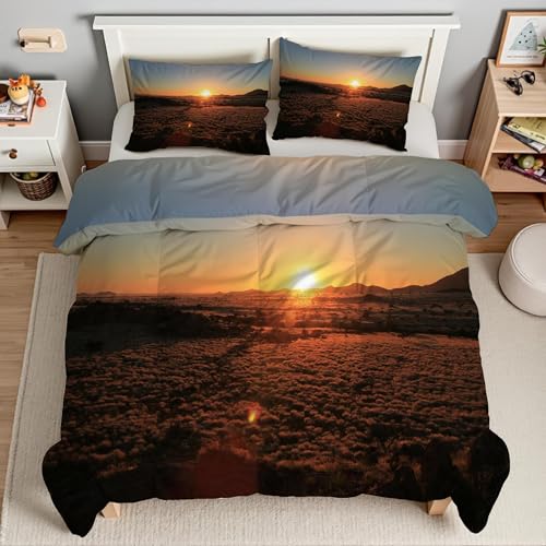 Parure de lit 90x190 housse de couette microfibre douce avec fermeture éclair