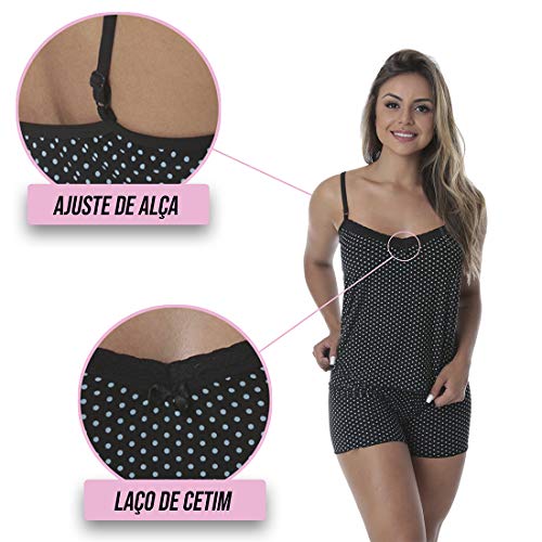 Pijama para Dormir Thais Kit 2