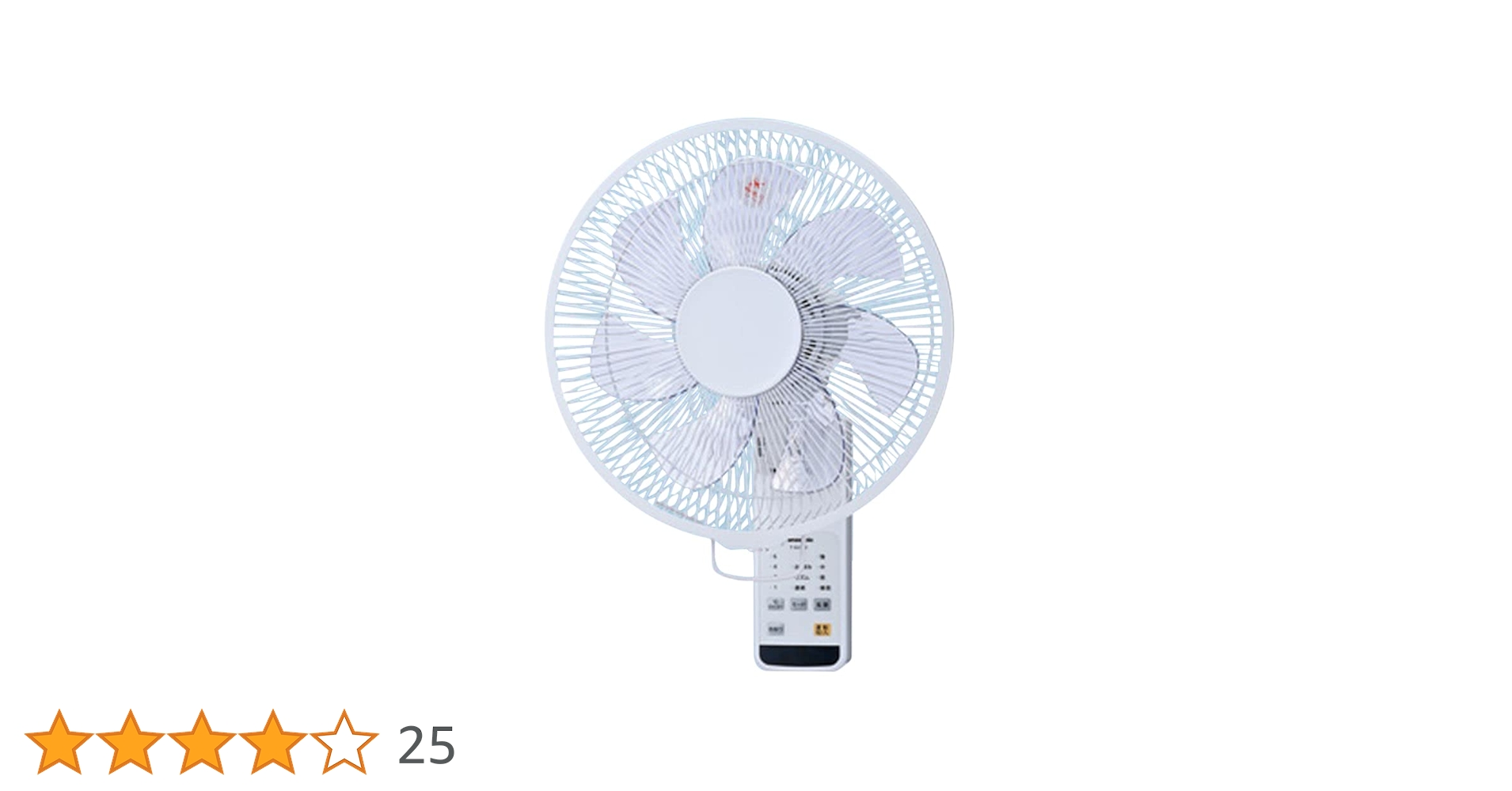 Amazon | パナソニック(Panasonic) 壁掛扇 羽根径30cm リモコン