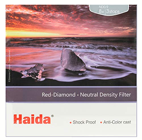 Amazon | HAIDA(ハイダ) 角型フィルター レッドダイヤモンド ND0.9 (8x