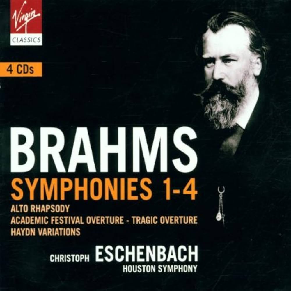 Symphonies 1-4: Brahms, Johannes, Christoph Eschenbach, Houston