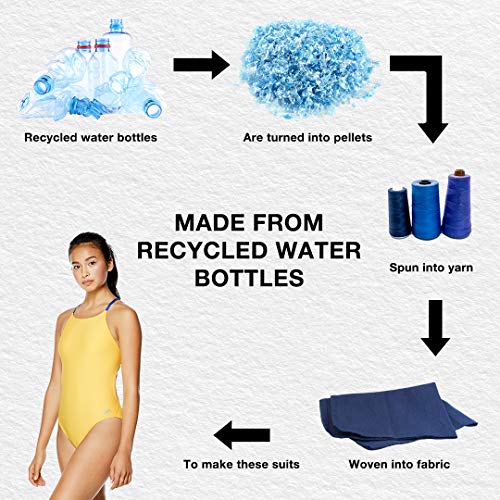 Speedo Women's Swimsuit One Piece Endurance Turnz Tie Back Solid3