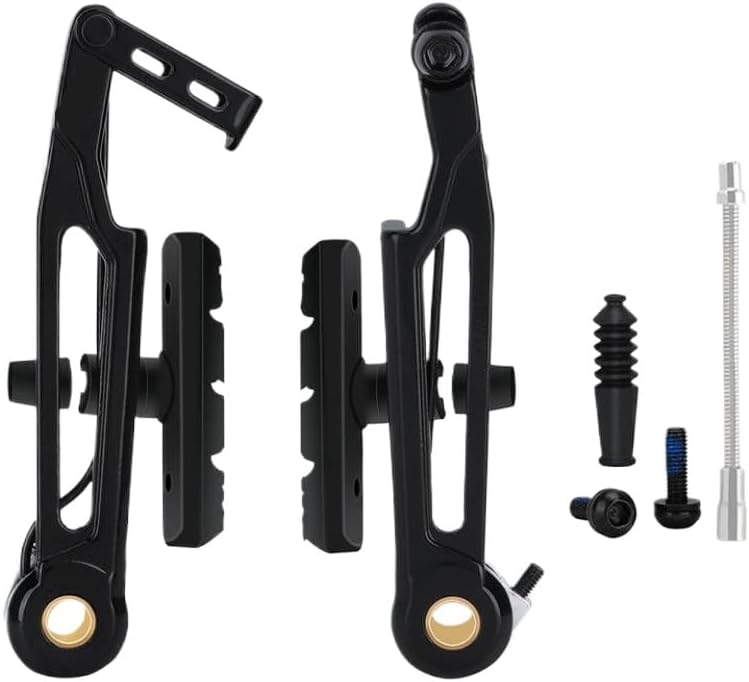 Ultralight Aluminum Long Arm V Brake Caliper 110mm Compatible with 451 Wheelset Compatible Folding Bike Accessories