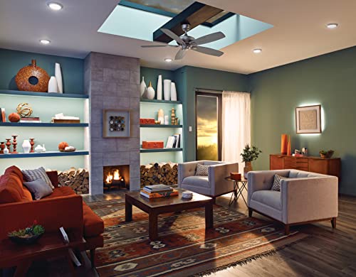 Kichler Gen I LED Downlight in White, 7.5" Ceiling Flush Mount Interior Dimmable Light, 3000K, (7.5" x 1.5"), 43846WHLED30 - Image 5