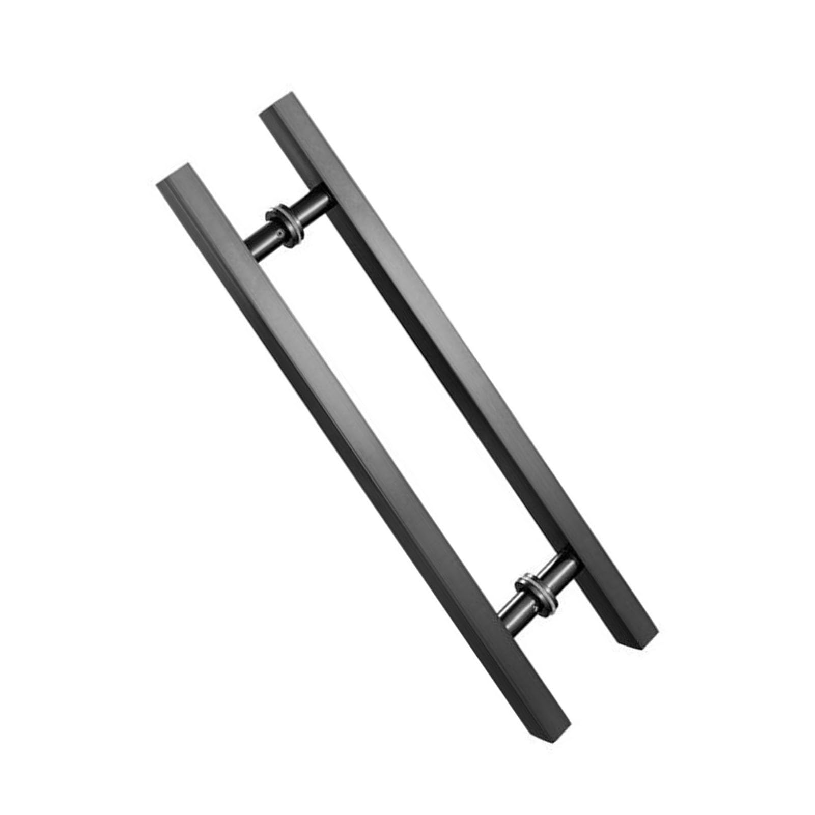 GYRAZXS HShaped Sliding Door HandleBarn Shed Handles for Interior/Exterior Doors Perfect for Shops Bathrooms & Showers (COLOR5 120cm Hole Spacing)