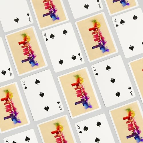 Lantern Press Baraja Poker 52 Cartas Oklahoma City miniatura 4