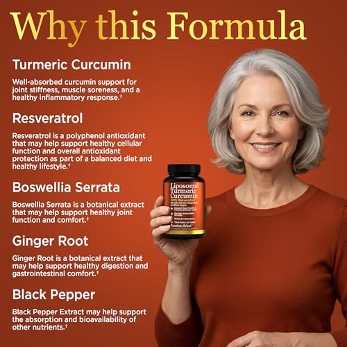 Premium Select Nutrition Liposomal Turmeric Supplement