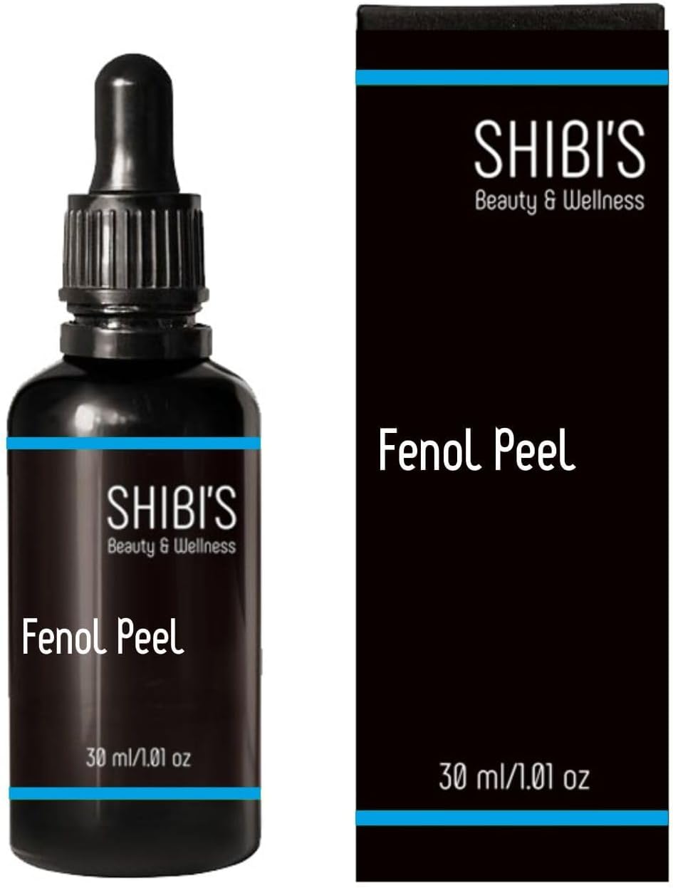 SHIBI'S FENOL PEEL Glycolic Acid 20%, Mandelic Acid 15%, BHA 2%, Vitamin C 10%, Fenol 8% With Neutralizer 100 Ml Chemical Peel, Peeling Kit, Acne Peel