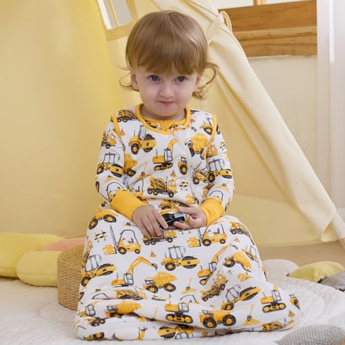 Image of Bamboo Viscose Sleep Sack for Baby, 1.0 & 0.5 Tog Wearable Blanket