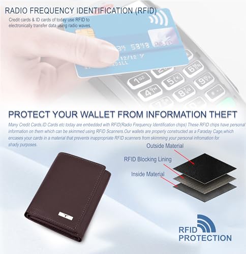 Image of URBAN FOREST Travis Brown Men's Leather Wallet