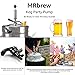 MRbrew Keg Party Pump, American D System Beer Keg Tap Keg Hand Pump 4'' Picnic Pump with Beer Faucet & Beer Hose, Chrome-Plated Keg Draft Beer Party Pump with 2 Hose Clamps Kegerator Pump for Homebrew