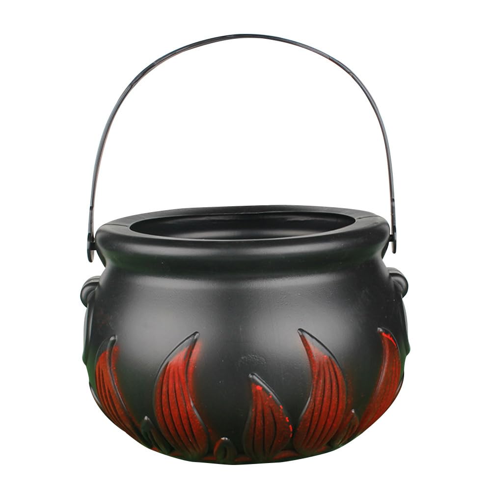 DOITOOL Halloween Plastic Cauldron, 8