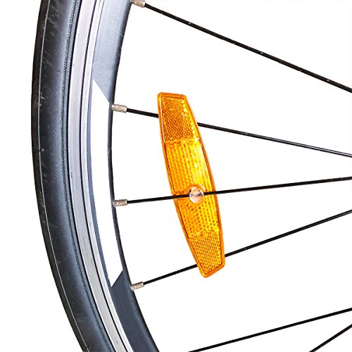 image for Labewin Riding Bike Bicycle Warning Reflector Bicycle Wheel Rim Reflec