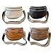 WEISUYUUS Fashionable Wide Strap Shoulder Bag Simple Casual Crossbody Bag Solid Color Commuting Chest Bag for Travel Work